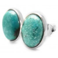 Turquoise - Silver earrings